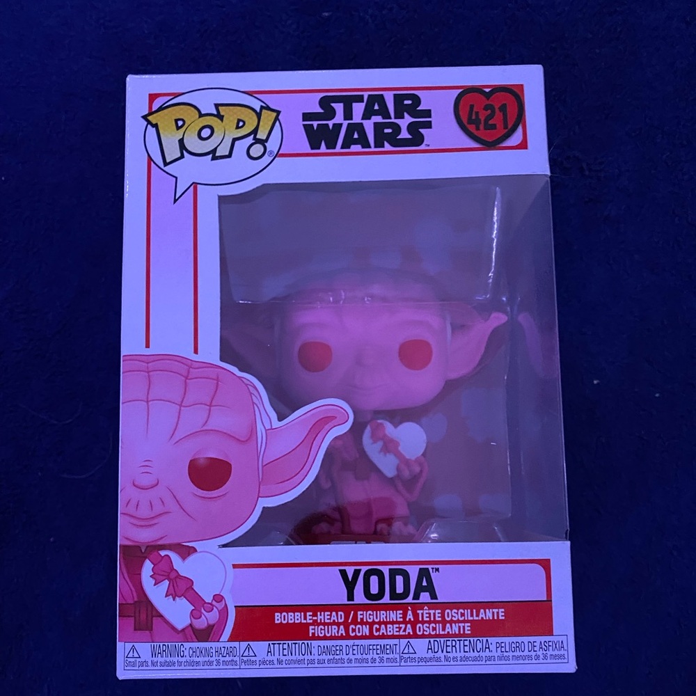New in the Box Valentines Day Star Wars Yoda Funko Pop